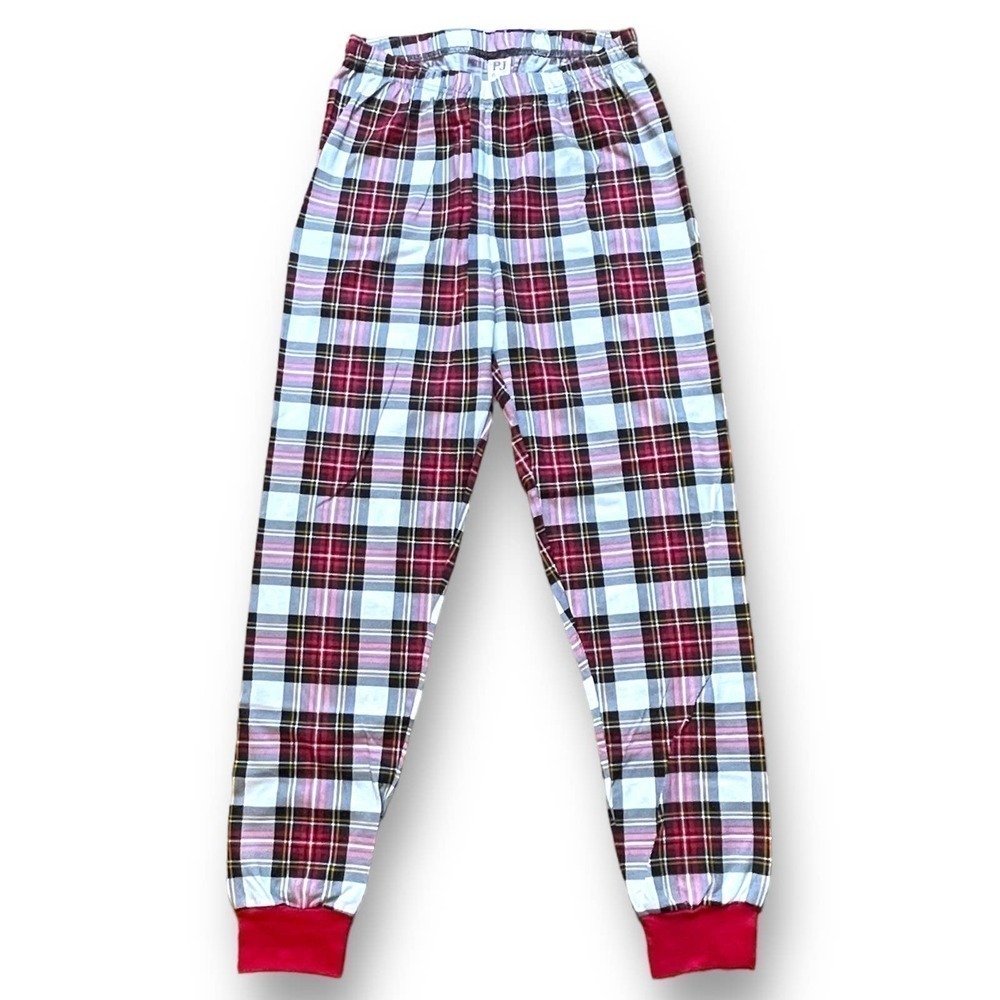 PJ Place NWT PJ Set Christmas Holiday Santa Reindeer Pajama Set Size XS - Picture 3 of 12